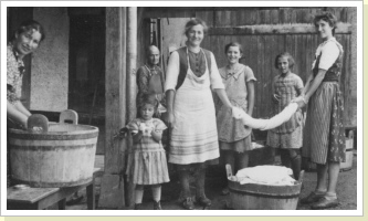 beim Waschen beim Waschen