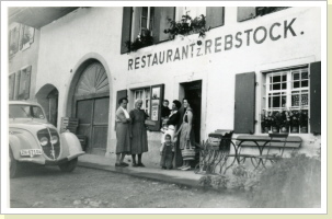 Restaurant Rebstock mit Wirtin Lina Gass Restaurant Rebstock mit Wirtin Lina Gass