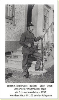 Ortswehrsoldat Johann Jakob Gass
