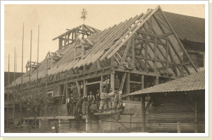 1921 Aufrichte der Chesi 1921 Aufrichte der Chesi